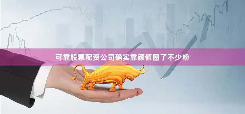 可靠股票配资公司确实靠颜值圈了不少粉